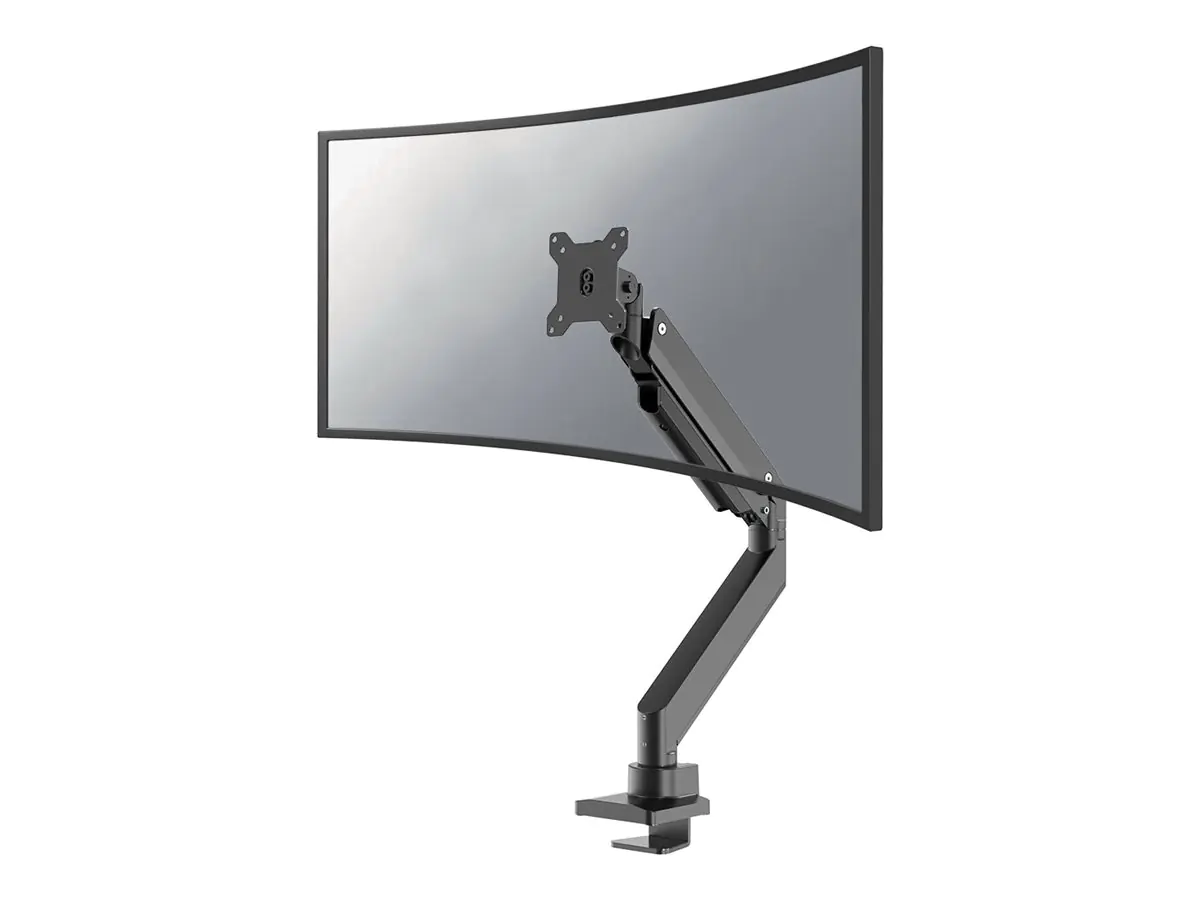 Neomounts NM-D775PLUS - Befestigungskit - Voll beweglich - für LCD-Display - Aluminium - Schwarz - Bildschirmgröße: 25.4-124.5 cm (10"-49") - Klemmmontage, Tülle, Tischmontage