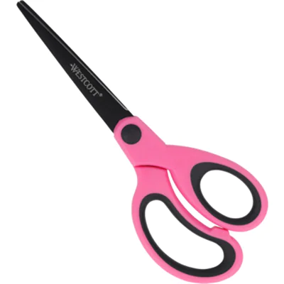 Westcott Bastelschere NEON Colour 172mm Stahl pink