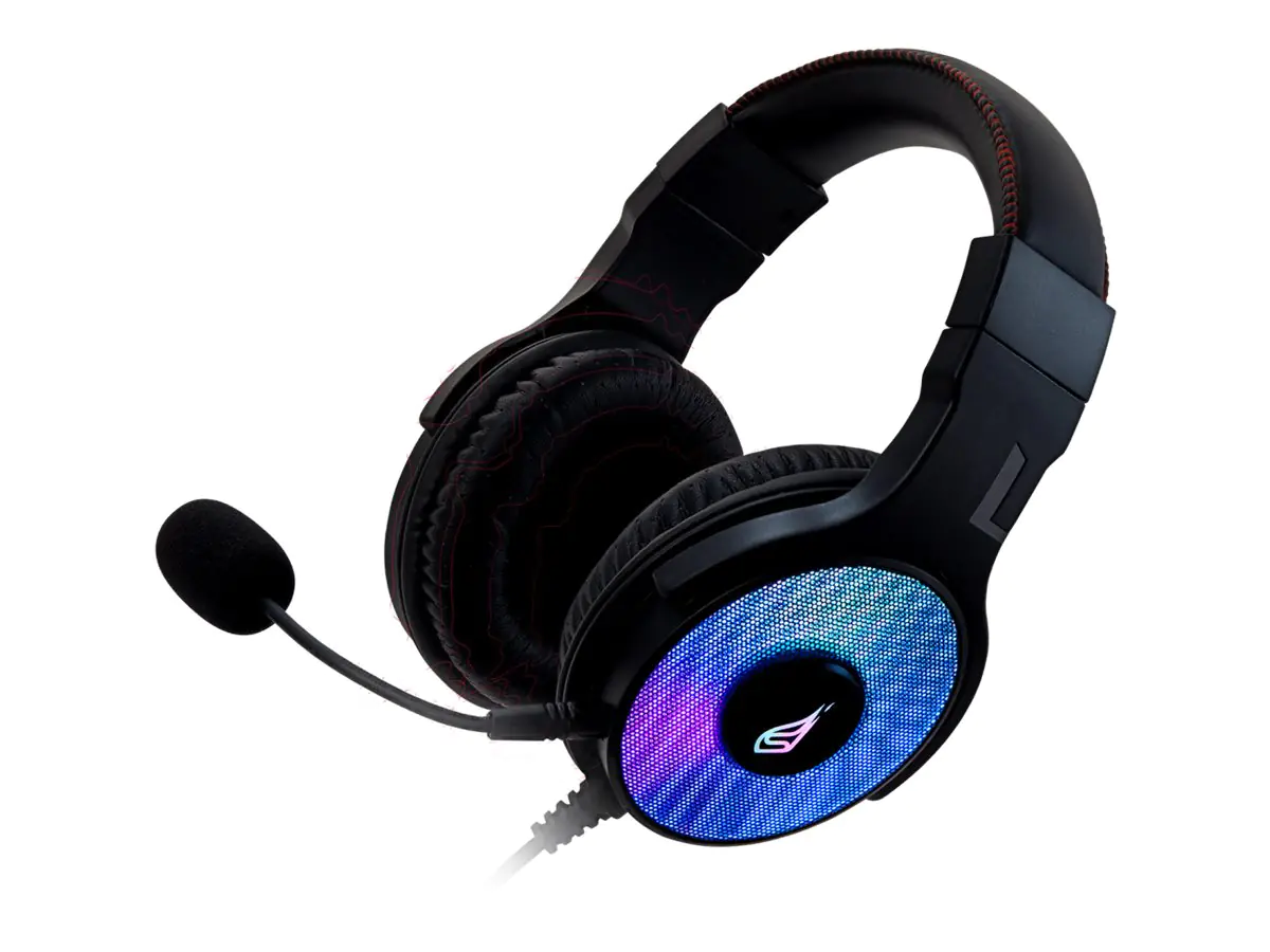 Verbatim SureFire Harrier 360 - Gaming - Headset - ohrumschließend - kabelgebunden - USB - Kohle