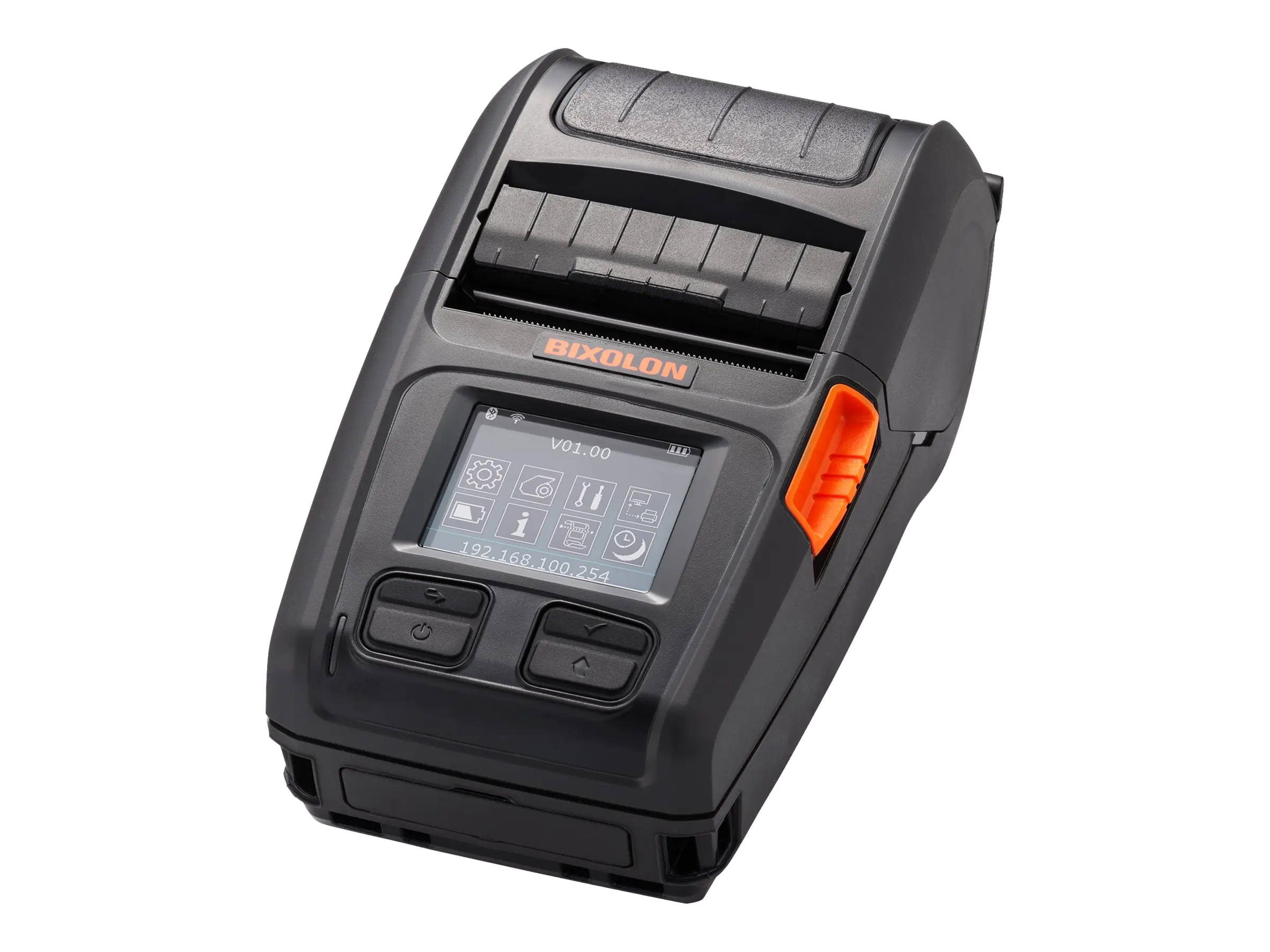 BIXOLON XM7-20 - Etikettendrucker - Thermodirekt - Rolle (5,8 cm) - 203 dpi - bis zu 152 mm/Sek. - USB 2.0, seriell, Wi-Fi(n), Bluetooth 5.0