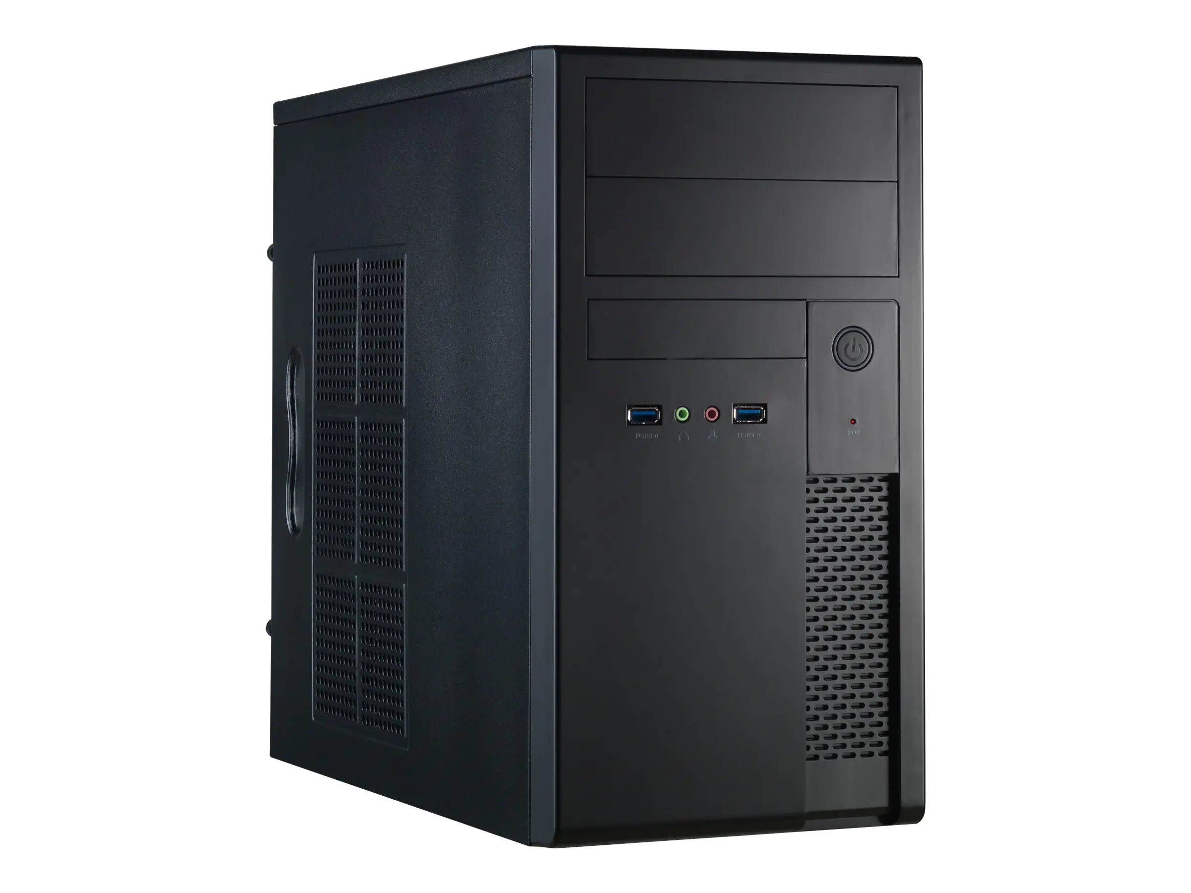 Chieftec Mesh Series XT-01B - Tower - micro ATX - keine Spannungsversorgung (ATX12V 2.3/ PS/2) - Schwarz - USB/Audio
