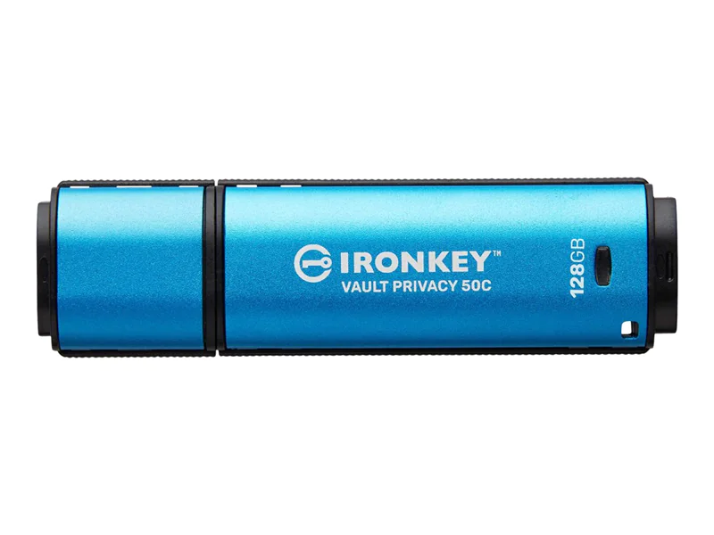 Kingston IronKey Vault Privacy 50 Series - USB-Flash-Laufwerk IKVP50C/128GB