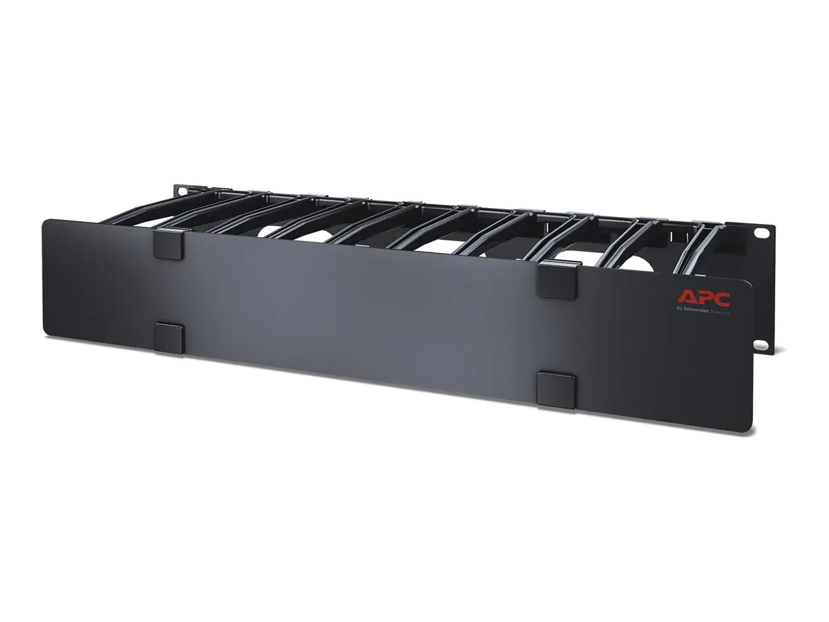 APC Horizontal Cable Manager Single-Sided with Cover AR8606