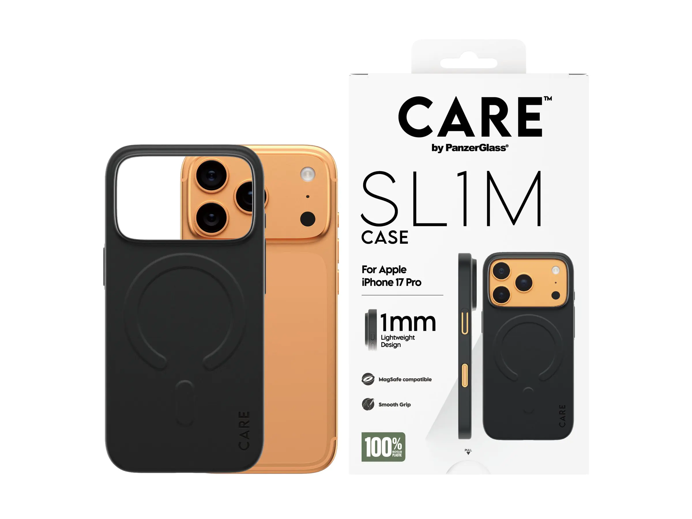 PanzerGlass CARE by PanzerGlass SL1M - Hintere Abdeckung für Mobiltelefon - MagSafe