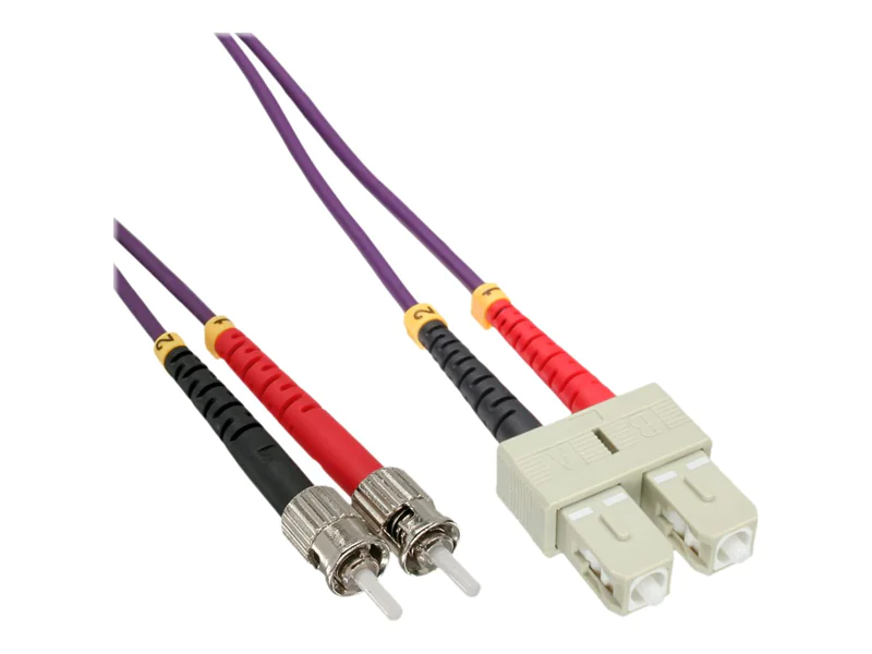 InLine LWL Duplex Kabel - SC/ST - 50/125µm - OM4 - 2m 82502P