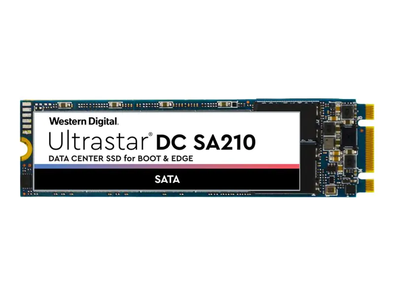 WD Ultrastar SA210 HBS3A1996A4M4B1 - 960 GB SSD - intern - M.2 2280 - SATA 6Gb/s - Self-Encrypting Drive (SED), TCG Opal Encryption 2.01