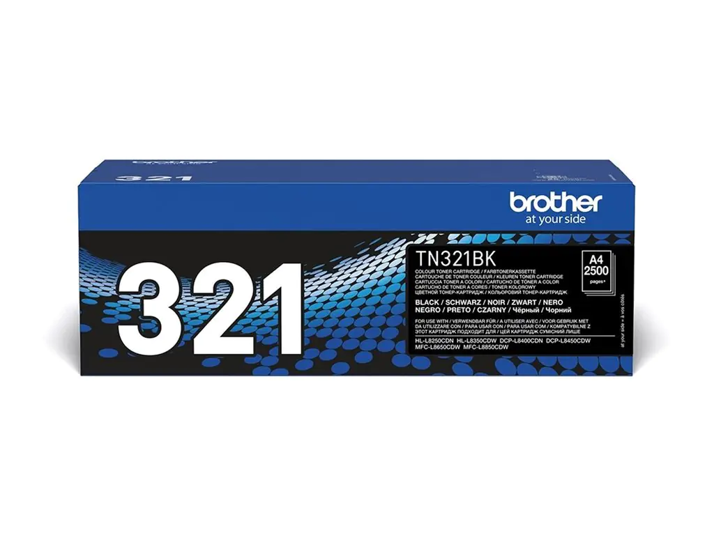 Brother TN321BK - Schwarz - original - Tonerpatrone