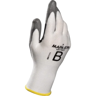 MAPA Arbeitshandschuh KryTech 579 9 II Polyurethan weiß/grau