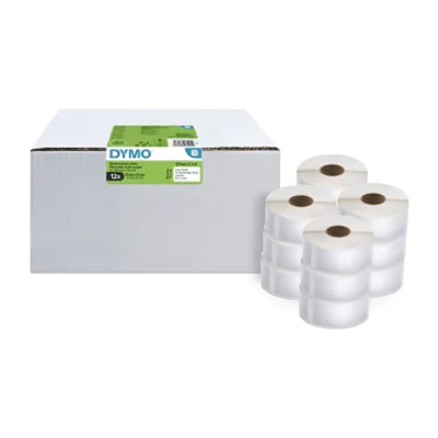 DYMO® Vielzwecketikett DYMO LabelWriter™ 32 x 57 mm (B x H) Papier weiß 1.000 Etik./Rl. 12.000 Etik./Pack.