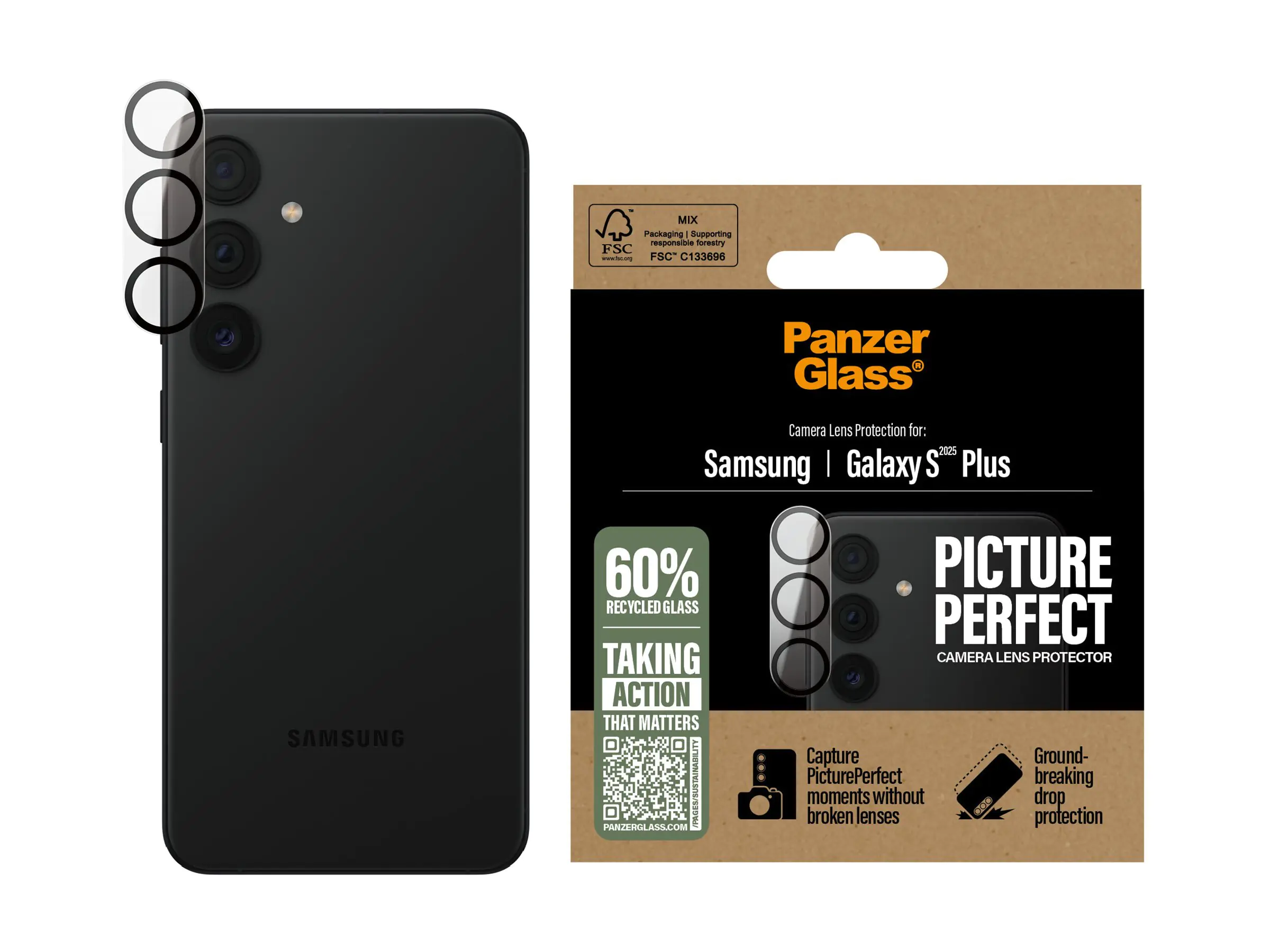 PanzerGlass PicturePerfect - Objektivschutz für Handy