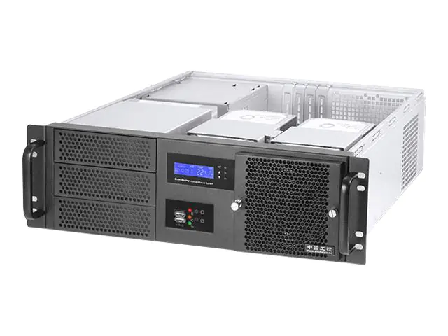 Realpower RPS19-G3380 - Rack-Montage - 3U - ATX - keine Spannungsversorgung (PS/2) - Schwarz - USB