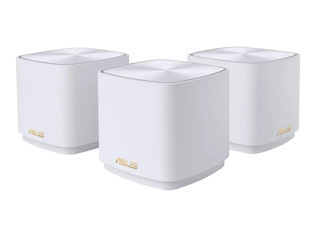 ASUS ZenWiFi AX Mini (XD4) - WLAN-System - (2 Router) - bis zu 307 m² - Netz 1GbE - Wi-Fi 6 - Dual-Band