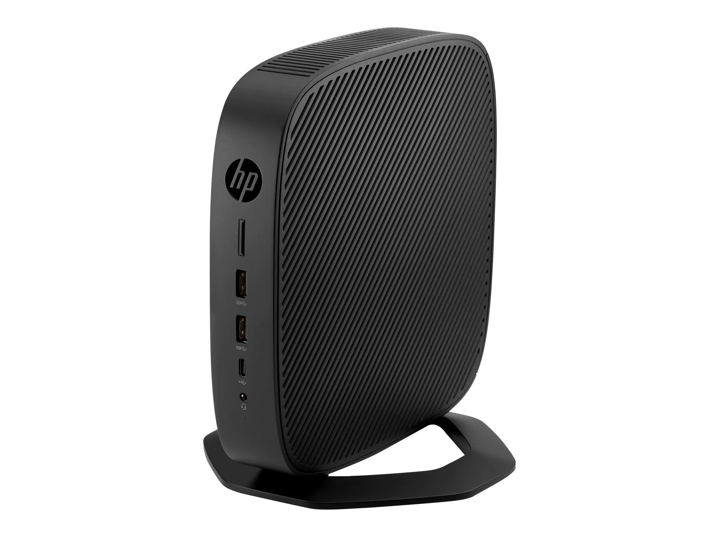 HP t640 - Thin Client - SFF - 1 x Ryzen Embedded R1505G / 2.4 GHz - RAM 8 GB - Flash 32 GB - Radeon Vega 3 - GigE - Windows 10 IoT Enterprise for Thin Clients 64-bit - Monitor: keiner - Tastatur: Deutsch