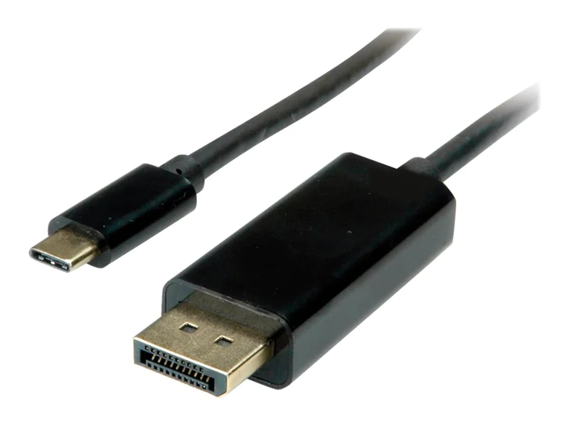 VALUE - Externer Videoadapter - USB-C 3.1 - DisplayPort - Schwarz