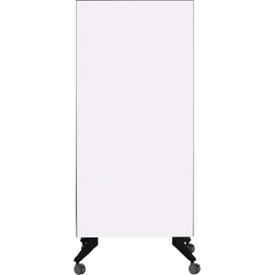 LEGAMASTER Mobiles Glasboard 90x175cm weiß, Weiß, Stahl, 950 mm, 1750 mm, 39 mm, 64,2 kg 7-105100