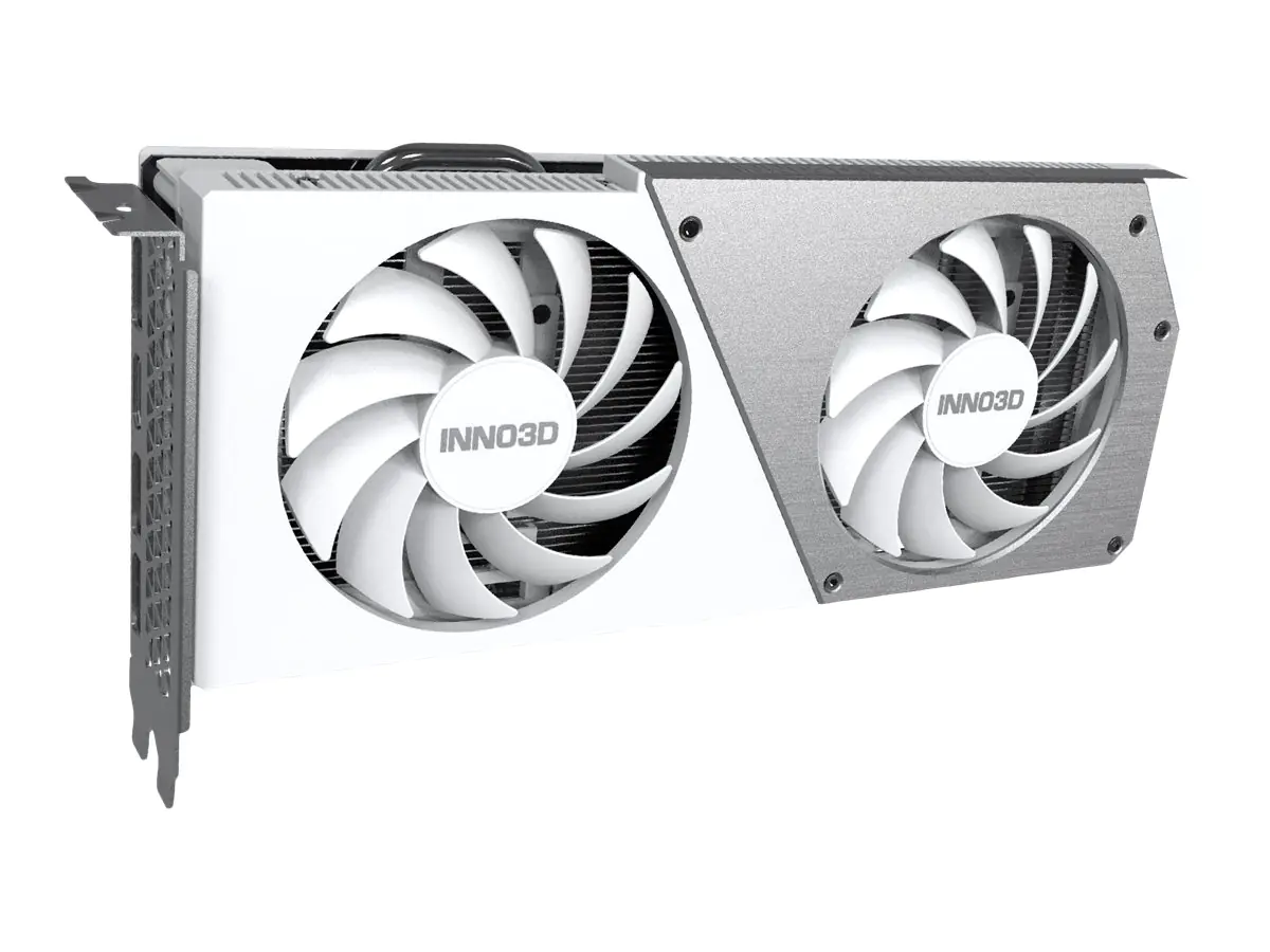 Inno3D GeForce RTX 4060 TWIN X2 OC WHITE - Grafikkarten - GeForce RTX 4060 - 8 GB GDDR6 - PCIe 4.0 x8 - 3 x DisplayPort, HDMI - weiß - Box