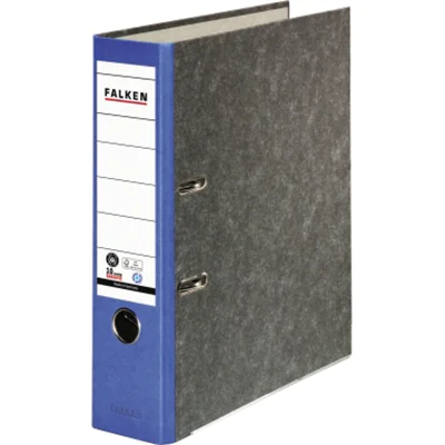 Falken Ordner S80 80024607 DIN A4 80mm RC Pappe blau