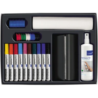LEGAMASTER PROFESSIONAL Whiteboard Starterset 77-teilig, Zubehörset, 1,3 kg, 270 mm, 360 mm, 90 mm, 1,79 kg 7-125500