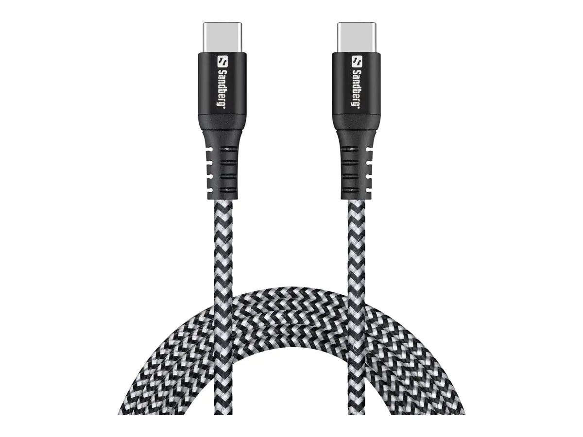 Sandberg Survivor - USB-Kabel - 24 pin USB-C (M) zu 24 pin USB-C (M)