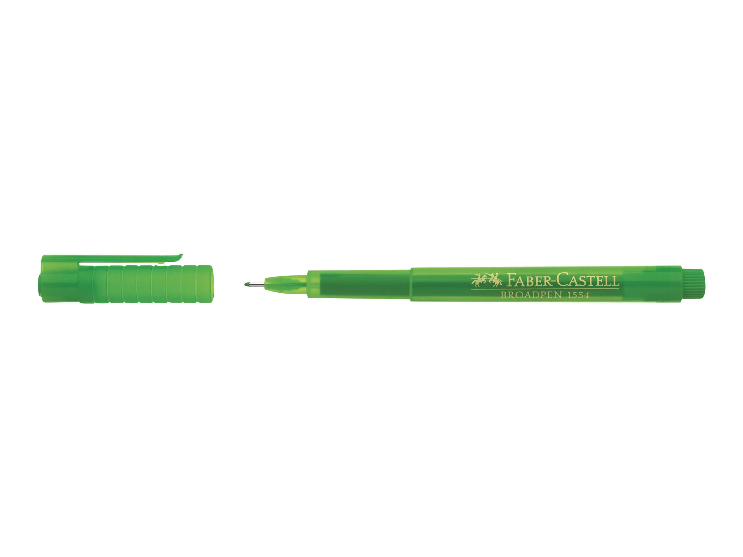 FABER-CASTELL BROADPEN 1554 - Fineliner - Grasgrün 155466