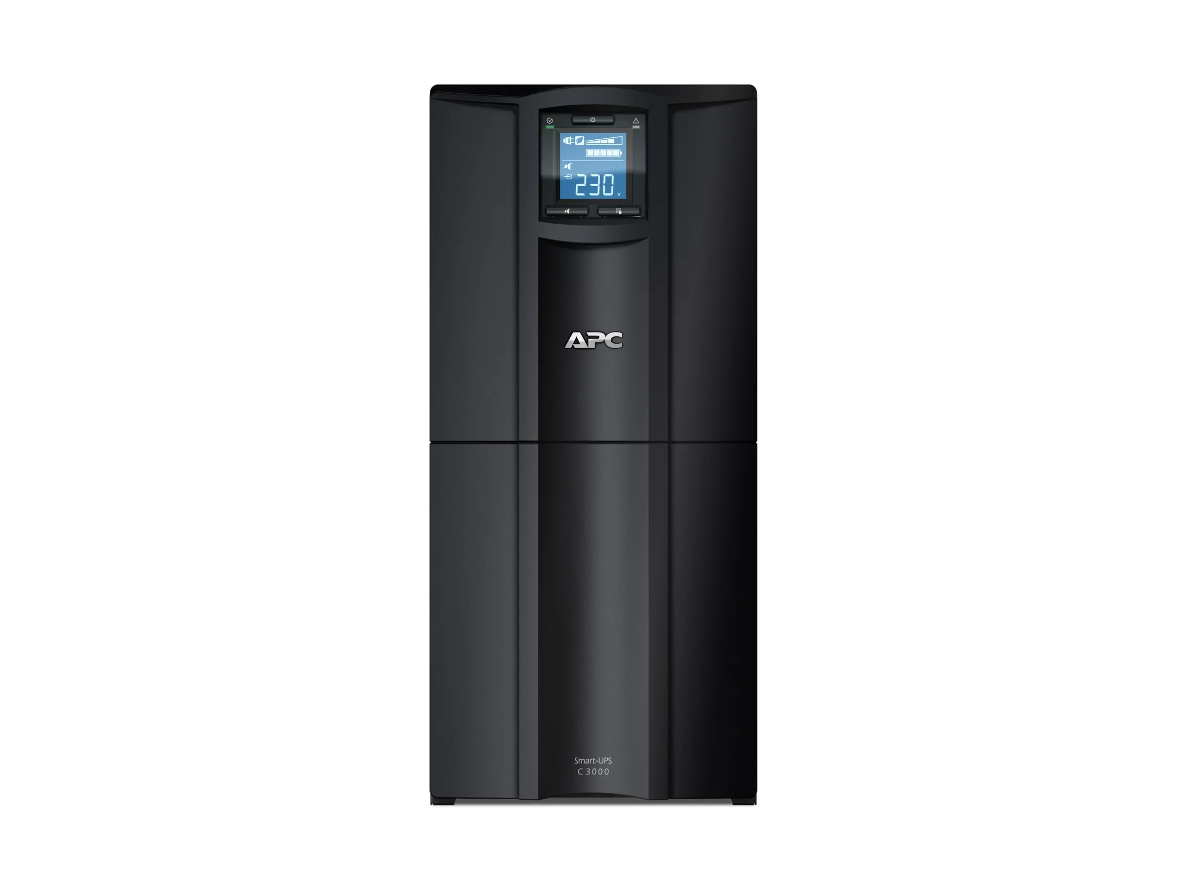 APC Smart-UPS C 3000VA LCD - USV - Wechselstrom 230 V - 2100 Watt - 3000 VA - USB - Ausgangsanschlüsse: 7 - Schwarz