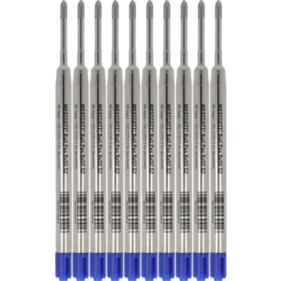 Westcott Großraummine 0,7mm XB blau ISO 12757-2 dokumentenecht 10 St./Pack.