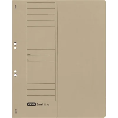 ELBA Ösenhefter 100560004 DIN A4 Vorderd. halb Amtsheftung grau