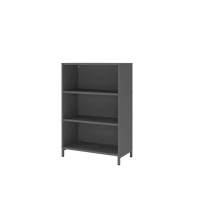 Hammerbacher Regal FlexWall 800 x 1.180 x 400 mm (B x H x T) 28kg Holz graphit