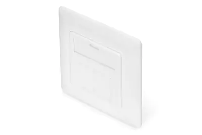 DIGITUS Professional DN-93831 - Befestigungsplatte - Pure White - 2 Ports