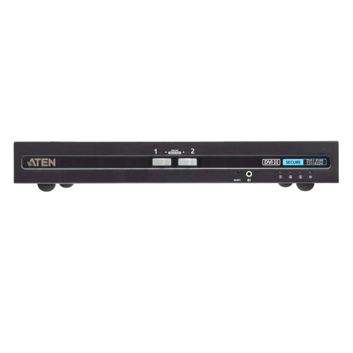 ATEN CS1182D4 USB 4K DVI Secure KVM - KVM -Umschalter - 2-Port