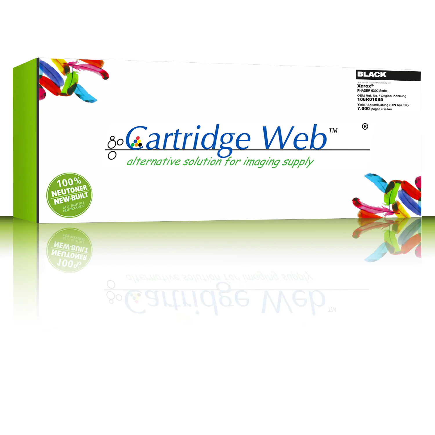 CartridgeWeb Toner kompatibel zu Xerox 106R01085 schwarz 7.000 Seiten