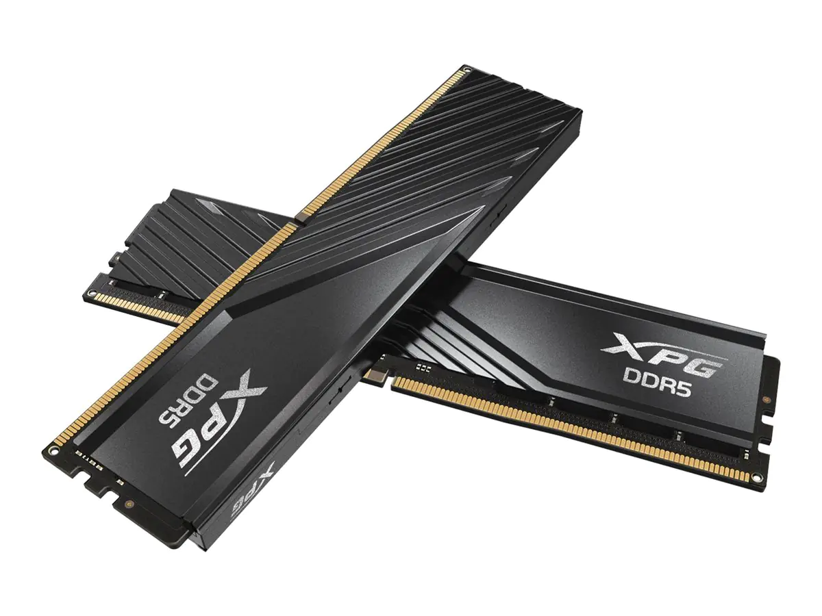 XPG LANCER BLADE - DDR5 - Kit - 32 GB: 2 x 16 GB - DIMM 288-PIN - 6000 MT/s / PC5-24000 - CL36 - 1.1 - 1.4 V - ungepuffert - on-die ECC - Schwarz