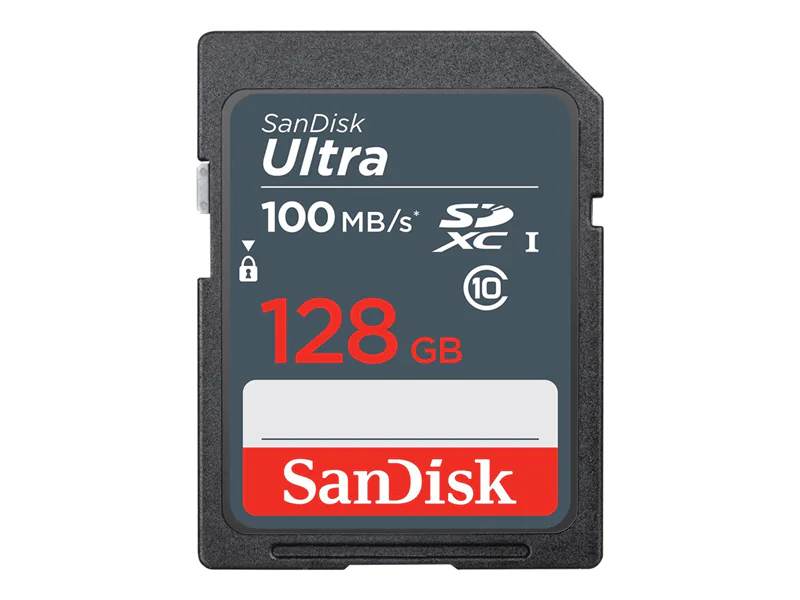 SanDisk Ultra - Flash-Speicherkarte - 128 GB - UHS Class 1 / Class10 - SDXC UHS-I