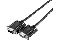 exertis Connect - VGA-Verlängerungskabel - HD-15 (VGA) (M) zu HD-15 (VGA) (W) - 1.8 m - Daumenschrauben - Schwarz
