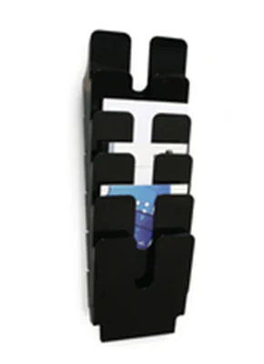 Durable Prospekthalter FLEXIPLUS 1700008061 A4 6Fächer sw