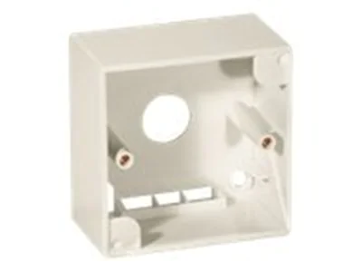 equip Universal Surface Mounting Box - Installationskasten Netzwerkoberfläche - Oyster White
