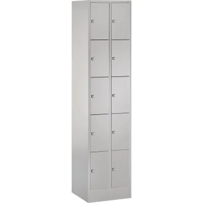 C P fächerschrank auf Sockel 10Fächer lgr/lgr 8070020S10000
