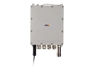 Axis T8504-E Outdoor PoE Switch - Switch - managed - 4 x 10/100/1000 (PoE+) + 1 x SFP (mini-GBIC) (Uplink) - Stangenmontage - PoE+ (150 W)