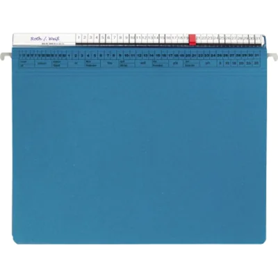 ORGALEX Hängehefter 1205807 1Abheftvorr. Li-Heftung mittelblau