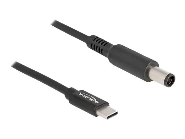 Delock Stromkabel - USB-C (M) zu Gleichstromstecker 7,4 x 5 mm (M)
