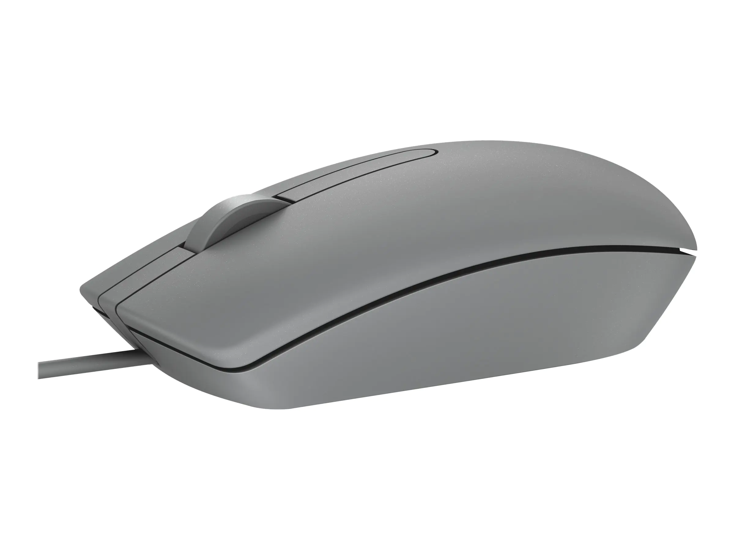Dell MS116 - Maus - optisch - 2 Tasten - kabelgebunden - USB - Grau