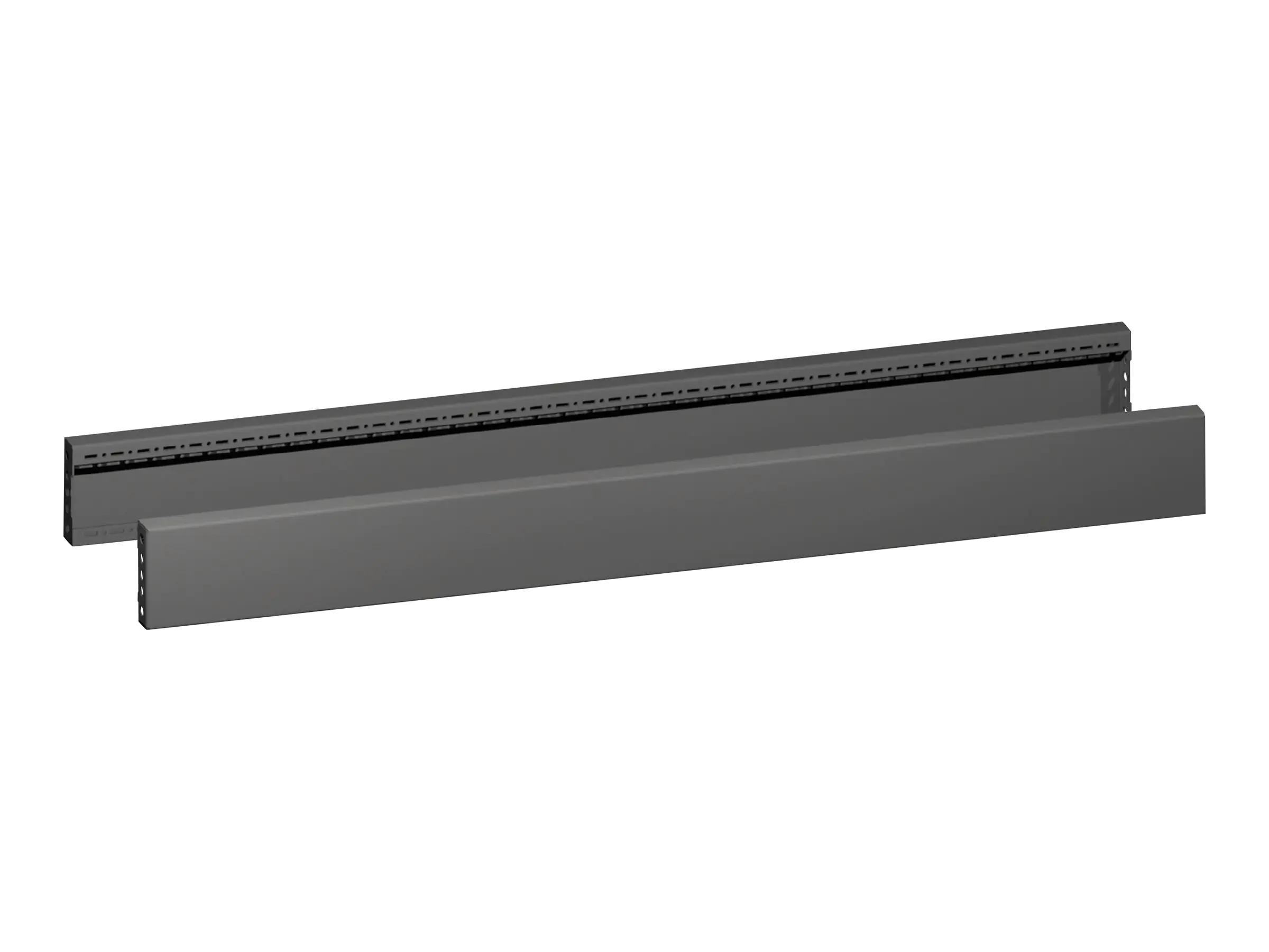 Rittal Rack-Sockelblenden - Blechstahl - RAL 8660036