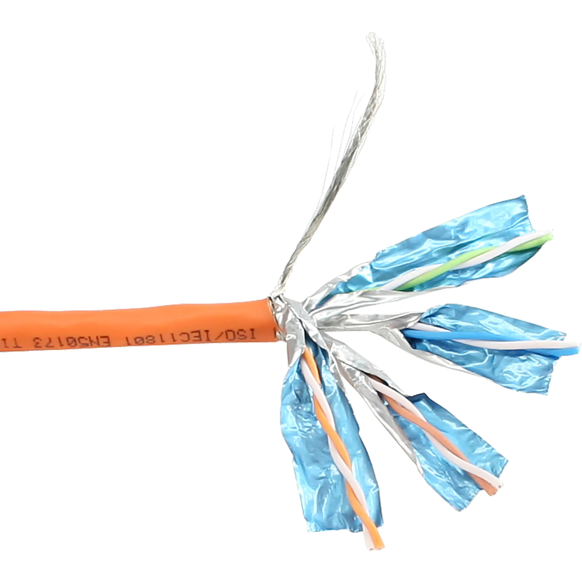 InLine Verlegekabel Cat.6 - 250MHz - S/FTP (PiMf) - CU - AWG23 - halogenfrei - 500m 70505