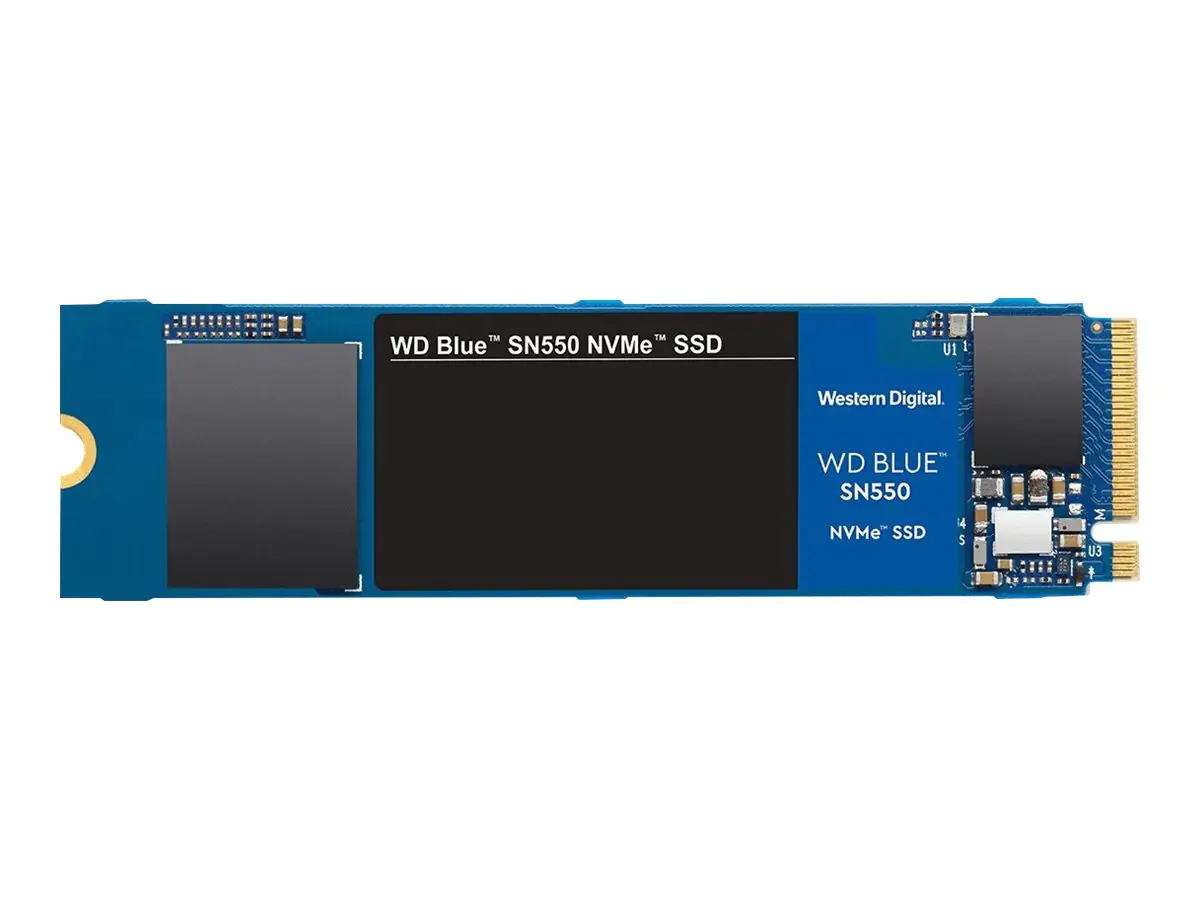 WD Blue SN550 NVMe SSD WDS100T2B0C - SSD - 1 TB - intern - M.2 2280 - PCIe 3.0 x4 (NVMe)