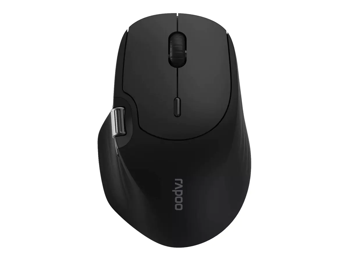 Rapoo Maus MT560 Schwarz - Maus - 3.200 dpi