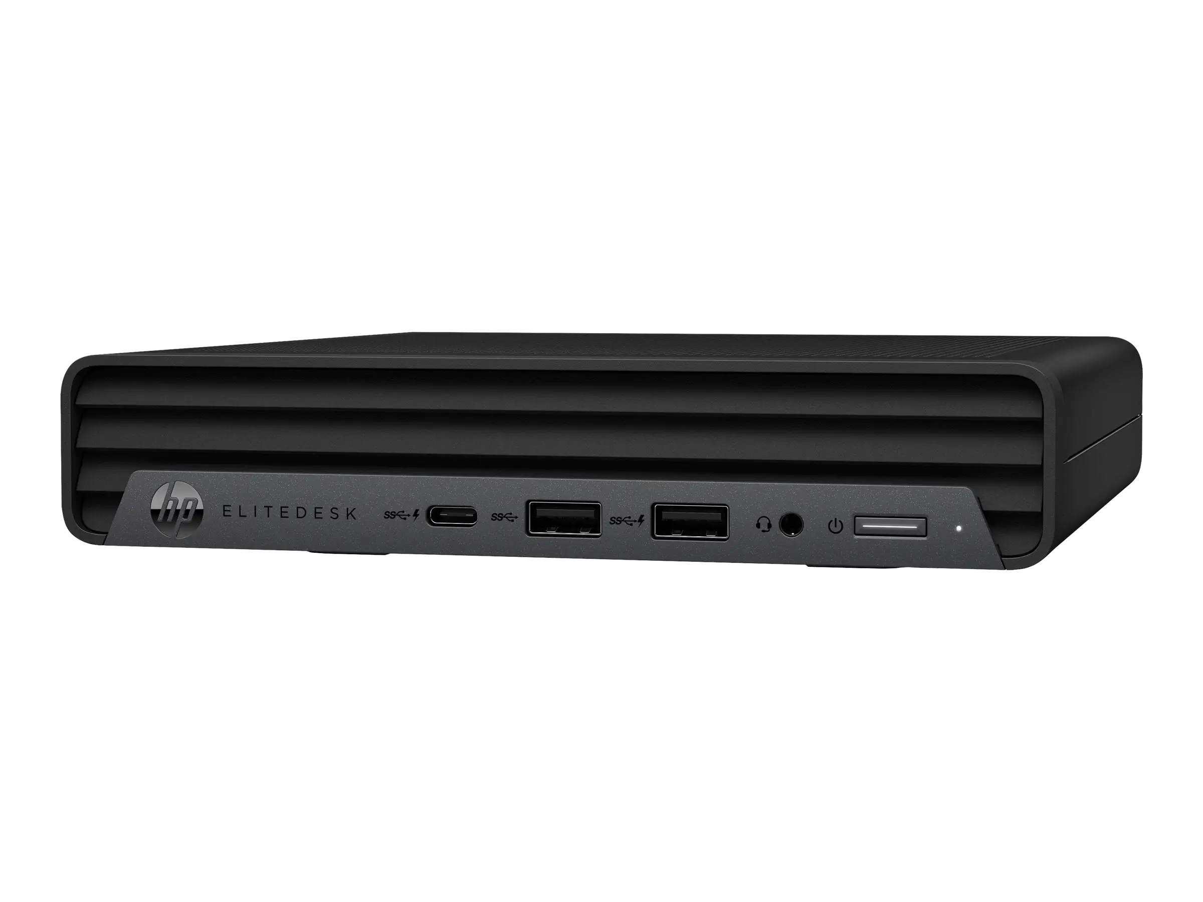 HP EliteDesk 805 G8 - Wolf Pro Security - Mini Desktop - Ryzen 5 Pro 5650GE / 3.4 GHz - RAM 8 GB - SSD 256 GB - NVMe, TLC - Radeon Graphics - GigE, Bluetooth 5.2 - WLAN: 802.11a/b/g/n/ac/ax, Bluetooth 5.2 - Win 11 Pro - Monitor: keiner - Tastatur: Deutsch
