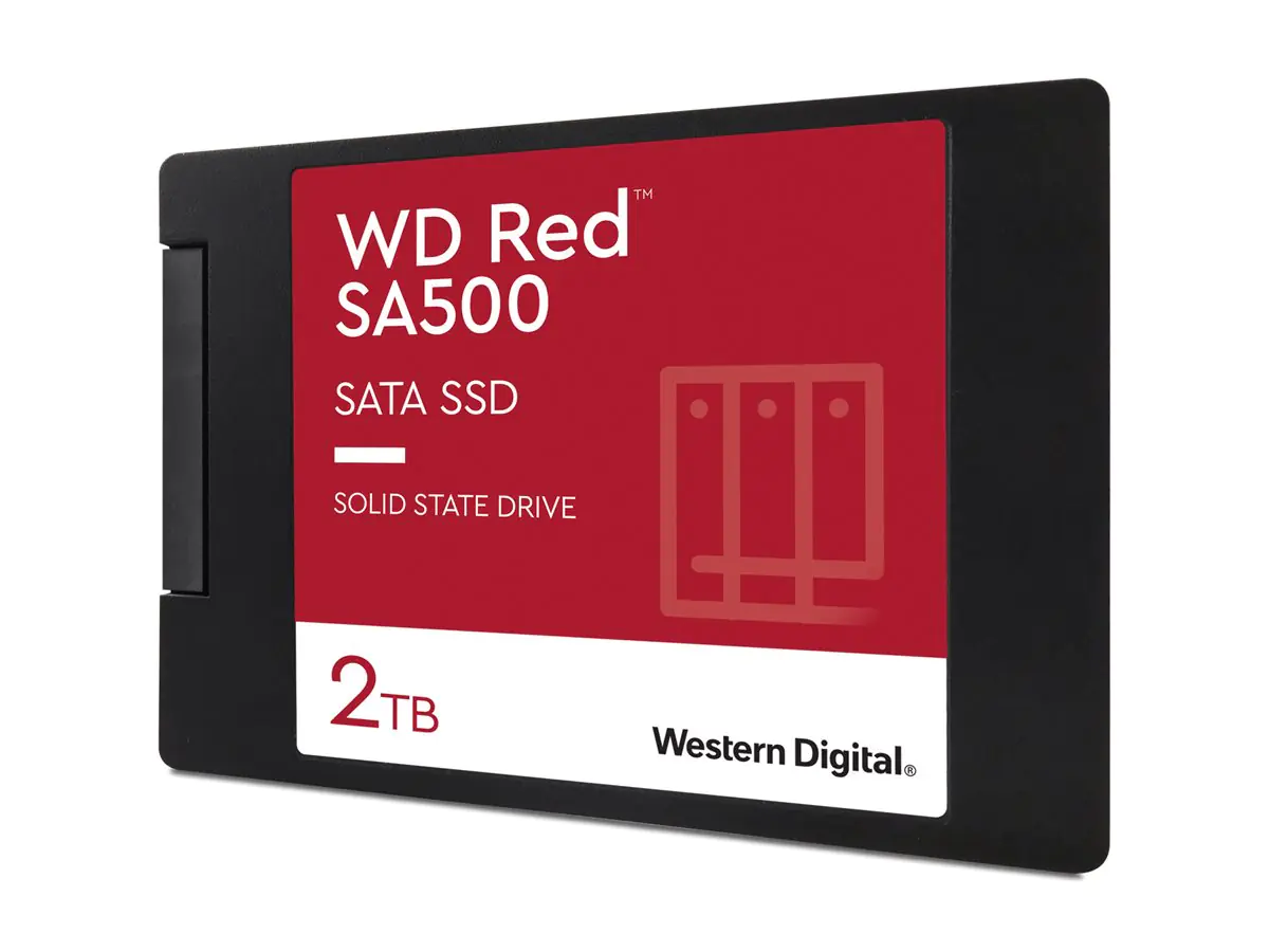 WD Red SA500 WDS200T2R0A - SSD - 2 TB - intern - 2.5" (6.4 cm) - SATA 6Gb/s