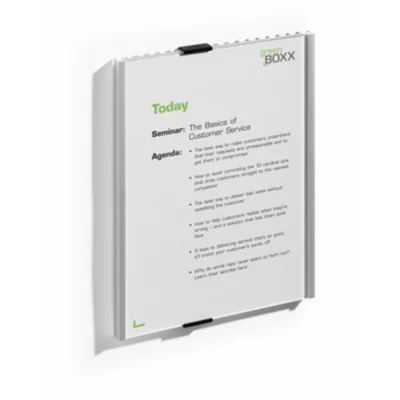 DURABLE Türschild INFO SIGN 480623 210x297mm metallic silber