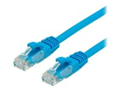 VALUE - Patch-Kabel - RJ-45 (M) bis RJ-45 (M) - 1.5 m - UTP - CAT 6a - geformt - Blau