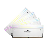 CORSAIR Dominator Titanium RGB - DDR5 - Kit - 64 GB: 4 x 16 GB - DIMM 288-PIN - 6000 MHz / PC5-48000 - CL36 - 1.35 V - ungepuffert - weiß